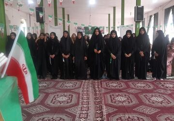 جوانان انقلابی، مهمان ویژه مراسم ۲۲ بهمن در مسجد حضرت رسول اکرم(ص) شدند