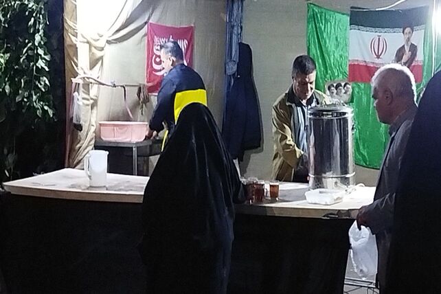 موکب  سرداران مقاومت در دویست و سی و یکمین شب از اجتماعات مردمی بلوار فضل نیشابور 