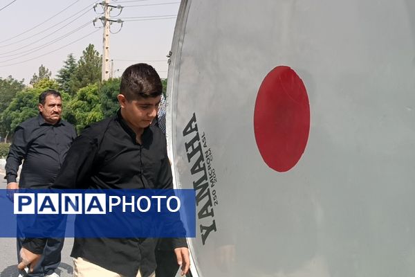 عزاداری مردم کرمانشاه در تاسوعای حسینی