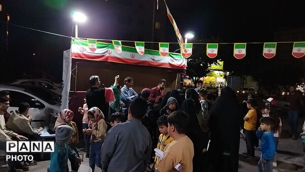 موکبی ویژه کودکان با حال و هوای امامان معصوم در نیشابور