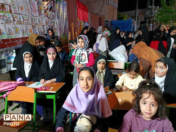 اربعین رهبر شهید انقلاب و شهدای میناب در گلوگاه 