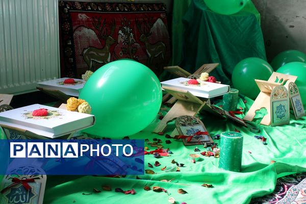 جشن ولادت حضرت علی اکبر (ع) در دبیرستان سید جواد جوادی ناحیه 1 کرج 