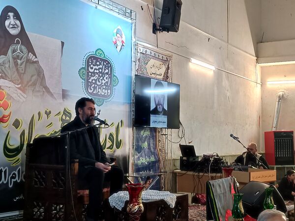 آیین گرامیداشت وفات حضرت ام البنین(س) و تکریم مادران و همسران شهدای شهرستان قدس