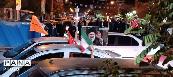میدان داری مدافعان میهن در خیابان های پلدختر 