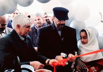 افتتاح مدرسه ۱۲ کلاسه آیت‌الله غفاری در سرچهان