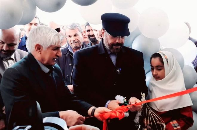 افتتاح مدرسه ۱۲ کلاسه آیت‌الله غفاری در سرچهان