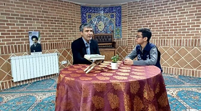 گفت‌و‌گو با برگزیدگان هفتمین اجلاسیه نماز منطقه ۱۶ آموزش و پرورش شهر تهران
