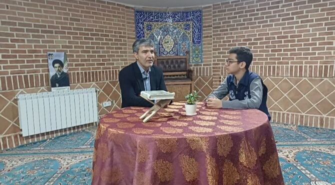 گفت‌و‌گو با برگزیدگان هفتمین اجلاسیه نماز منطقه ۱۶ آموزش و پرورش شهر تهران