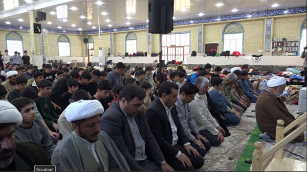  اعتکاف دانش آموزی در مدارس دشتستان 