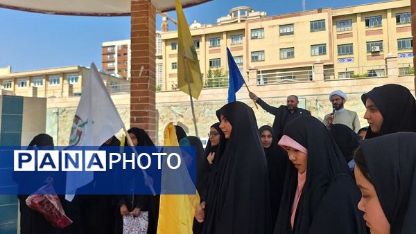 اعلام محکومیت رژیم صهیونیستی توسط دانش‌آموزان البرزی