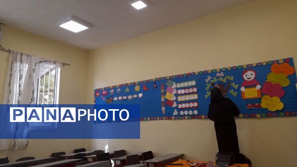  بازگشایی مدارس دردبستان دخترانه شهید نصرآبادی فیض آباد نیشابور