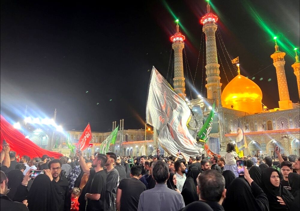  قم در سوگ حضرت معصومه(س)