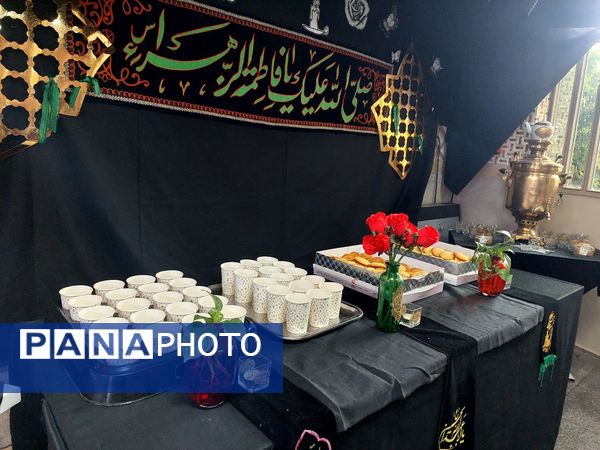 وقتی دبیرستان شهید همت بوی غربت حضرت مادر گرفت