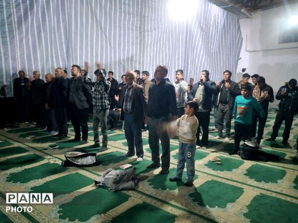 سومین شب قدر در مسجد جامع فیض آباد