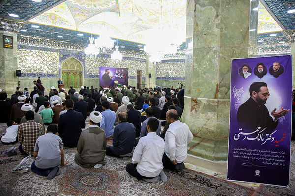 مراسم بزرگداشت «مالک رحمتی» استاندار شهید آذربایجان شرقی 