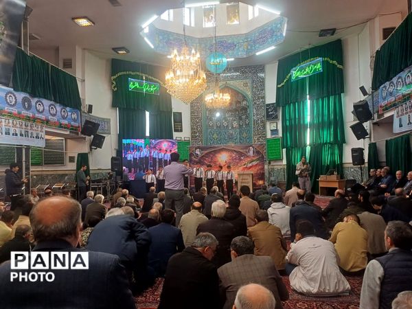 مراسم بزرگداشت حماسه کربلای ۵ در شلمچه