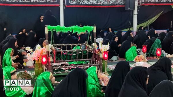 سفره حضرت رقیه در حسینیه اعظم کهریزسنگ