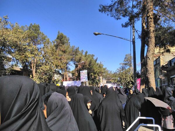  راهپیمایی سیزده آبان در شهرستان خلیل آباد