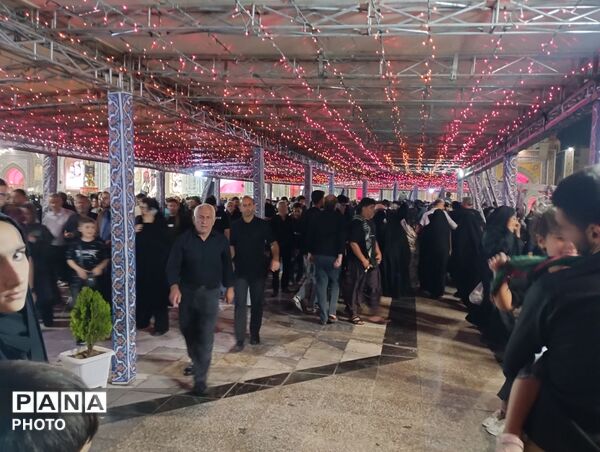 مشهد مقدس در سوگ امام مهربانی ها