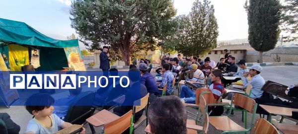 نواخته شدن زنگ مقاومت در دبیرستان مولوی یاسوج