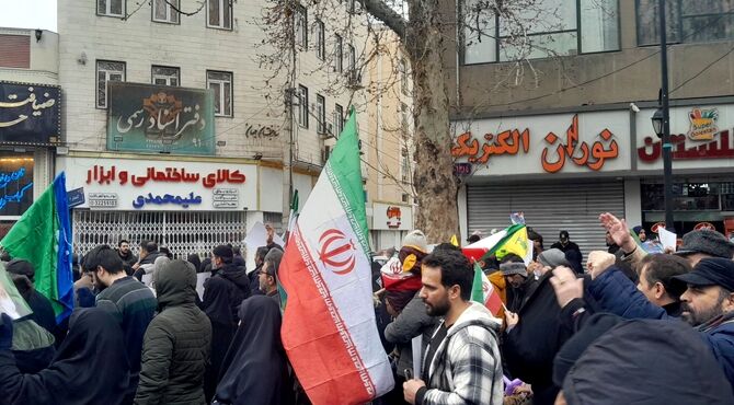 حضور پرشور مردم مقاوم کرج در راهپیمایی روز جهانی قدس