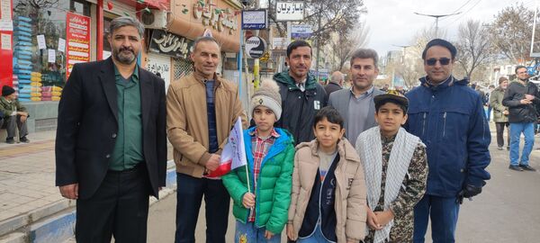 شرکت مردم شهید پرور شهرستان شیروان در راهپیمایی ۲۲ بهمن