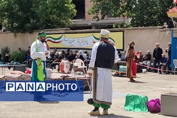 مراسم شبیه خوانی روز عاشورا در شهرستان طالقان