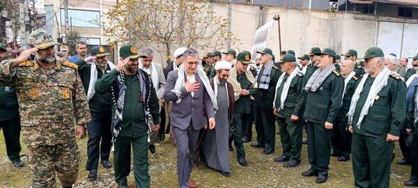 رزمایش اقتدار بسیجیان در شهرستان صومعه‌سرا