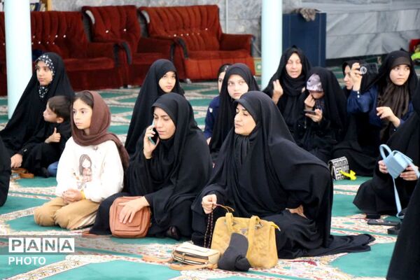سوگواری سراسری «اَحلی مِنَ العسل» در مسجد صاحب‌الزمان(عج) آشخانه