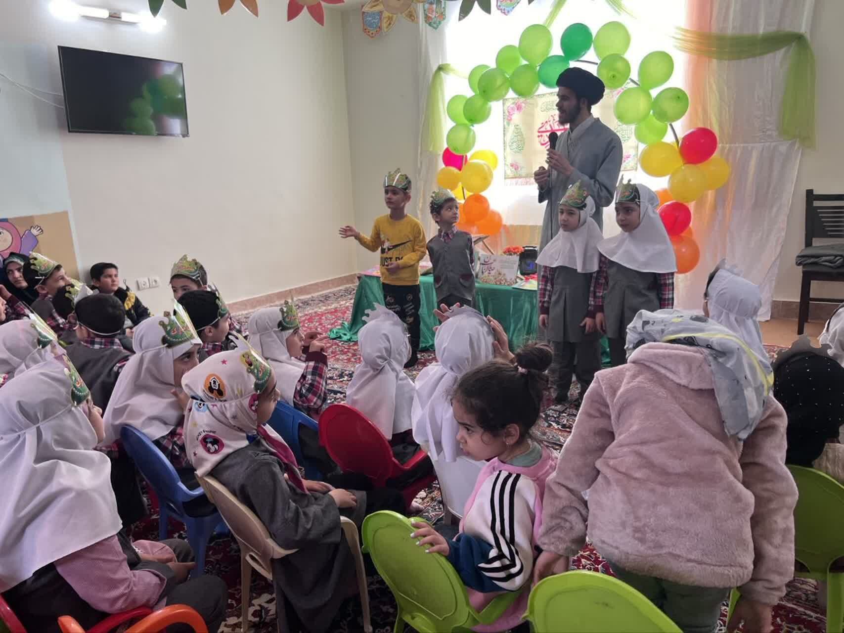 جشن قرآن در مهد شکوفه‌های نور درالقرآن حضرت زهرا (س) شیروان