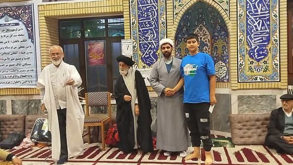 مراسم معنوی اعتکاف در گلوگاه 