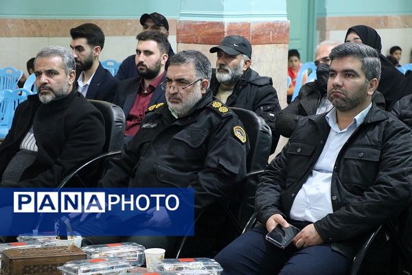 حضور مدیر سازمان دانش‌آموزی شهرستان‌های استان تهران در مراسم گرامیداشت سردار دل‌ها در ناحیه 2 شهرری 