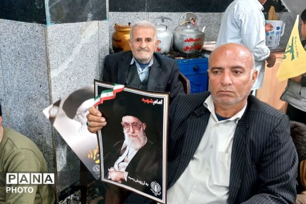 گرامیداشت چهلمین روز شهادت قائد امت در قلعه رئیسی