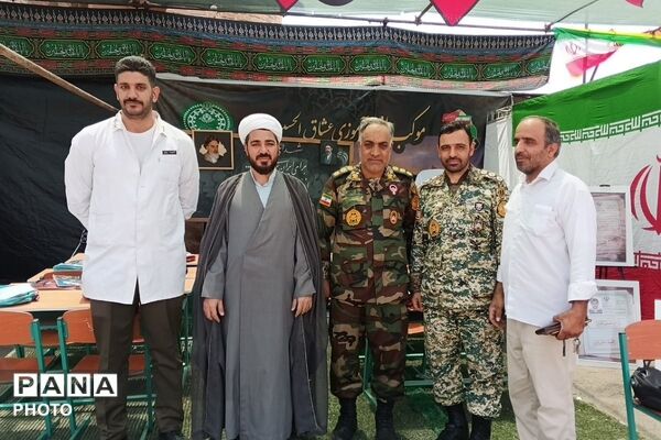 استقرار موکب‌های مردمی، دانش آموزی و خدمت‌رسان ارتش به زائران اربعین