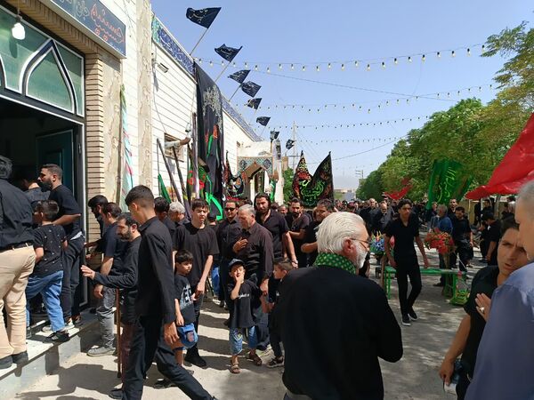 شور حسینی اهالی روستای فدافن