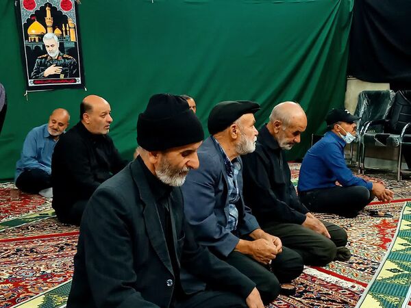 مراسم سوگواری شهادت امام رضا (ع) در شهر رباط‌سنگ 