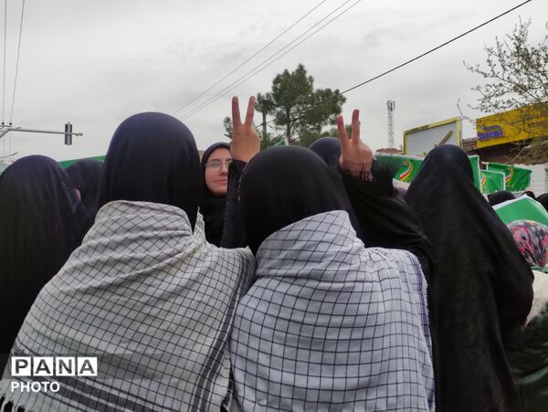 حضوری سرشار از عشق به ولایت در روز قدس  شهرستان رشتخوار 