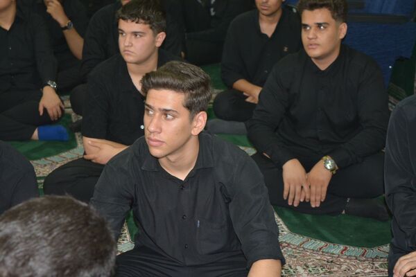 برگزاری مراسم سوگواره احلی من العسل در هنرستان مجتمع فنی تهران بهارستان ۲