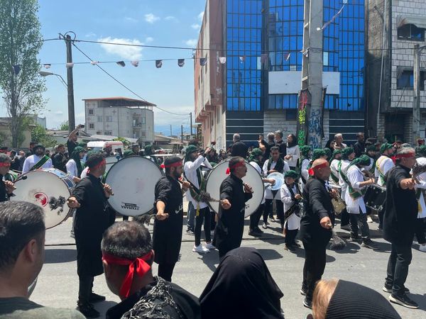 مردم دیار نور در سوگ عاشورای حسین