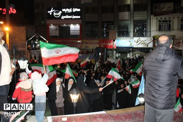 مراسم اربعین امام شهید آیت الله العظمی امام خامنه‌ای مدظله‌العالی در شهرستان فیروزکوه