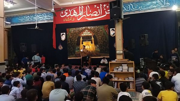 افتتاحیه اعتکاف سه روز در بهشت نیشابور 