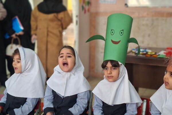 افتتاحیه طرح پژواک در کودکستان‌های قرچک