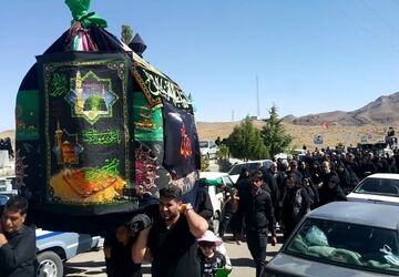 آیین عزاداری روز‌های پایانی ماه صفر در روستاهای توابع شهرستان کوهپایه‌