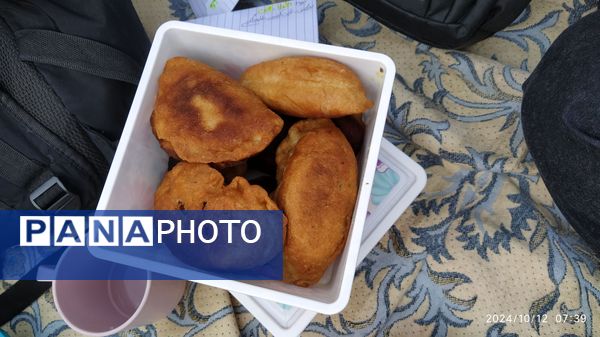 اردوی درون مدرسه‌ای با چاشنی صبحانه سالم در ناحیه ۶