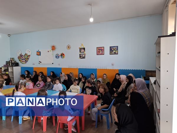 جشن غنچه‌ها برای نوآموزان پیش دبستانی شهرستان هلیلان