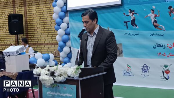 رقابت‌های ورزشی دانش‌آموزان دختر پنج استان کشور در زنجان آغاز شد