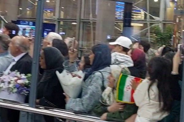 مراسم استقبال از کاروان ورزشی دانش‌آموزی «امید ایران» به میزبانی ناحیه دو شهرری 