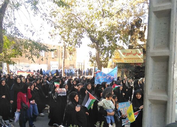  راهپیمایی سیزده آبان در شهرستان خلیل آباد