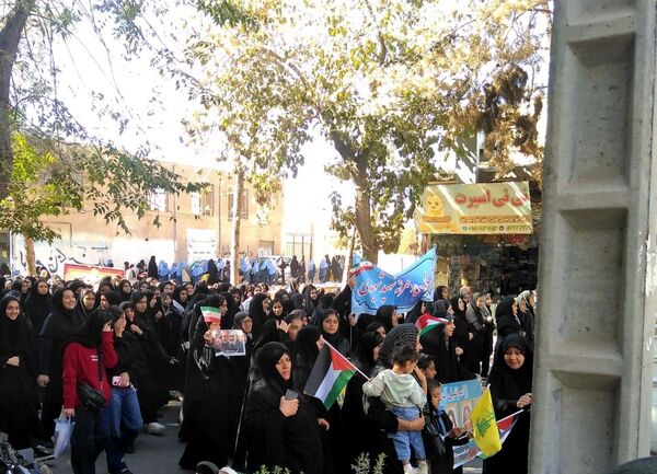  راهپیمایی سیزده آبان در شهرستان خلیل آباد