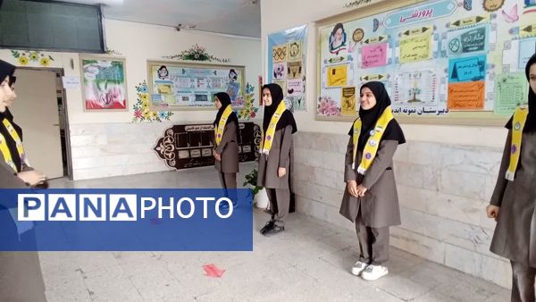 بیست و ششمین مانور سراسری زلزله در دبیرستان نمونه اندیشه کاشمر